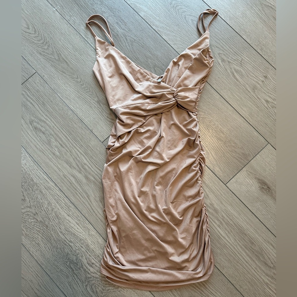 BODYCON SLIP DRESS FROM TOBI